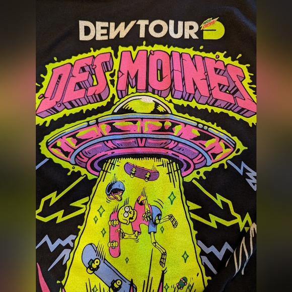 Mtn Dew Tour Skateboard top - Picture 12 of 12